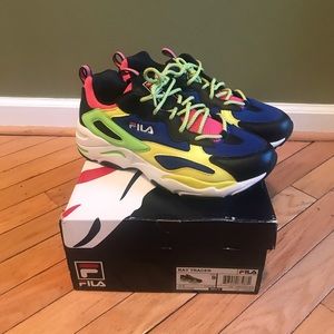 FILAS Ray Tracer Multicolored Tennis Sz 9